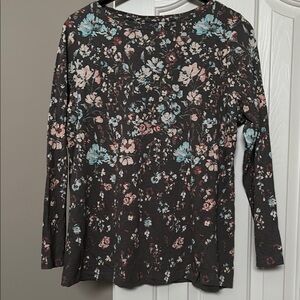 Floral Long Sleeve Top